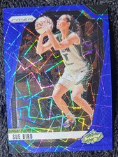 SUE BIRD 2024 Panini Prizm WNBA  BLUE VELOCITY PRIZM #112 SEATTLE STORM 
