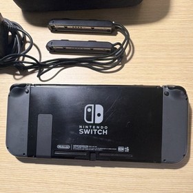 Nintendo Switch Console Black Bundle w/ Joy-Con, Charger, Case, Wi-Fi