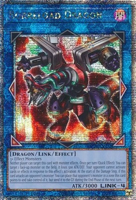 Yugioh! Borreload Dragon - MP24-EN048 - Quarter Century Secret Rare - Alternate 