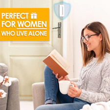 Home Security Door Reinforcement Lock - Child Proof High Security Door Lock F...