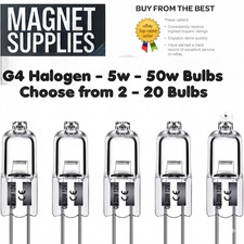 G4 Halogen Bulbs 5,10 Bulbs  5W 10W 20W 35W 50W  Lamp Light Bulb 12v