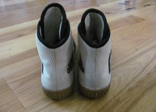 Adidas Tech Fall 2.0 Ivory Black FV2470 Wresting Shoes Men's 8.5 - Picture 8 of 12