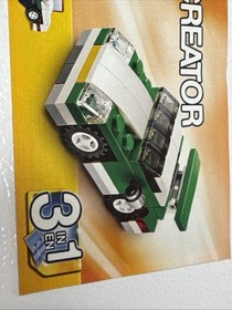 LEGO CREATOR 6910 3 IN 1 GREEN MINI SPORTS CAR INSTRUCTION BOOKLET MANUAL ONLY
