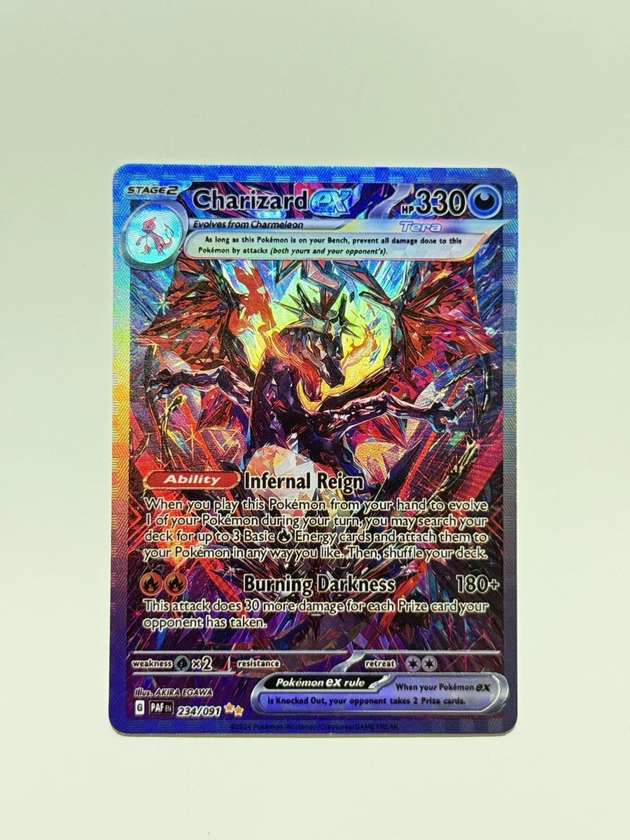 Preços baixos em Charizard ex 234/091 SV: Paldean Fates | eBay