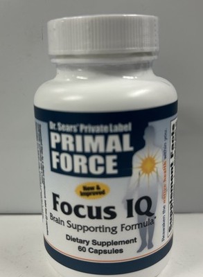 Focus IQ Brain Boosting Formular. Supplement. 60 Caps