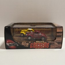 100 Hot Wheels Willys Gassers Diecast Cars Yellow And Red 164 29784