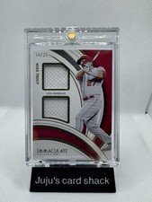 2022 Panini Immaculate Collection - Mike Trout Immaculate Dual Relics /25 IMD-MT