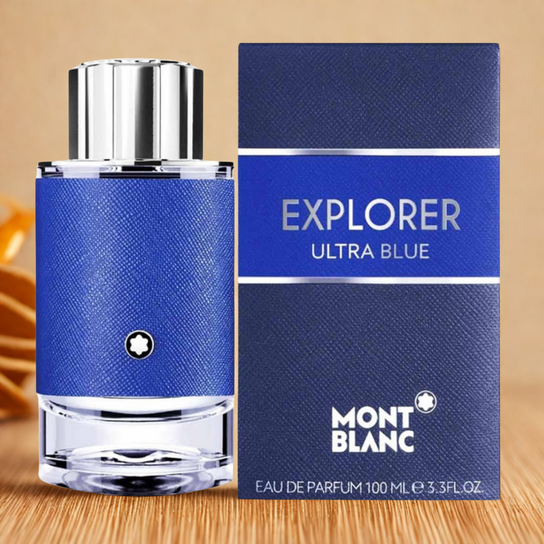 Explorer Ultra Blue by Mont Blanc 3&period;3 oz &sol; 100 ml EDP for Men New In Box