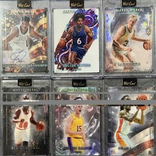 2026 Wild Card Matte Metal Basketball TRUE 1/1 Lot Giannis Auto Bird Reaves Dr J