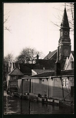 Ansichtskarte Koog aan de Zaan, Kerk 