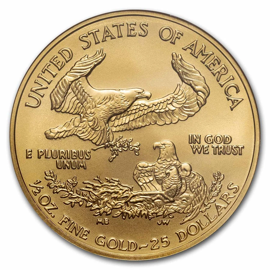 2007 1/2 oz American Gold Eagle MS-70 NGC - Image 3 of 3