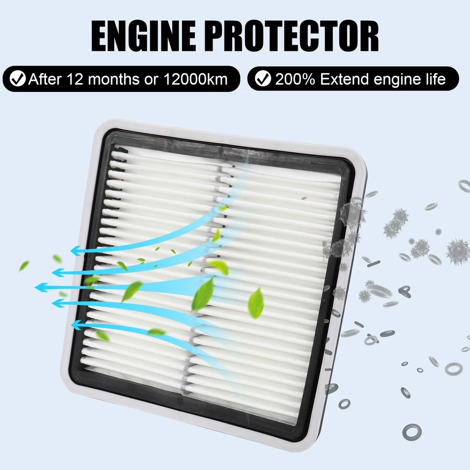 Filtro de aire motor 16546-AA10A/16546-AA12AE para Subaru 2013-2015 XV Crosstrek Foto 4 de 4