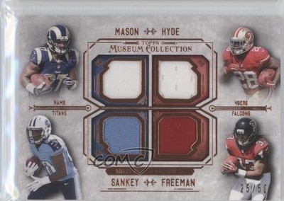 2014 Topps Museum Collection Copper 25/50 Tre Mason Carlos Hyde Rookie RC 9t3