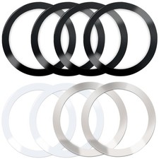 Universal Metal Rings, Magnetic Ring for Phone Case Wireless Charging, Compati