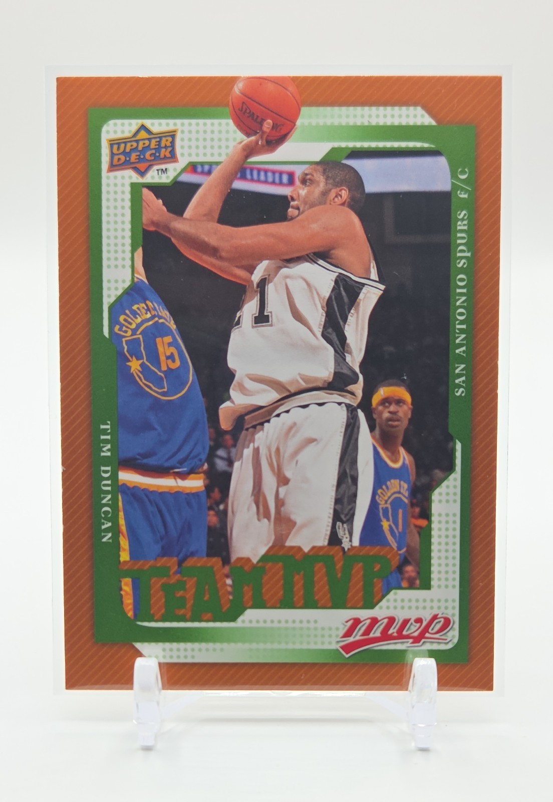2008-09 Upper Deck MVP - Team MVP Tim Duncan #196