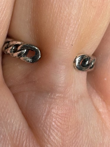 Offene Silber 925 Ring mit Hasen - Bild 3 von 6