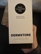 DERMSTORE Daily Gel Cleanser Face Salicylic Acid Papaya Enzymes 4.85 fl oz