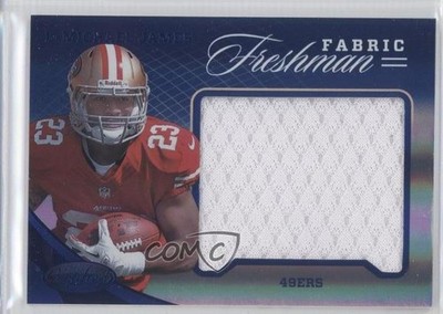 2012 Certified Freshman Fabric Mirror Blue 44/49 LaMichael James Rookie RC 0e1