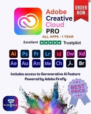 ADOBE CREATIVE CLOUD 1 YEAR Private Indiviual