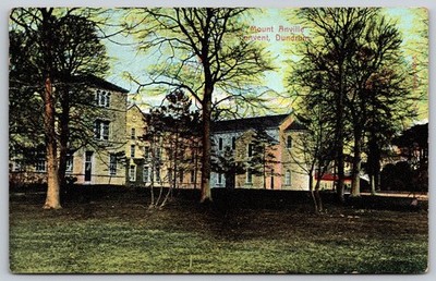 Vintage Mount Anville Convent Dundrum Ireland Postcard 1908 AA61