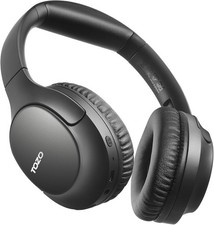 TOZO HA1 Wireless Headset Bluetooth 5.4 Over Ear Headphone 70H Playtime with Mic