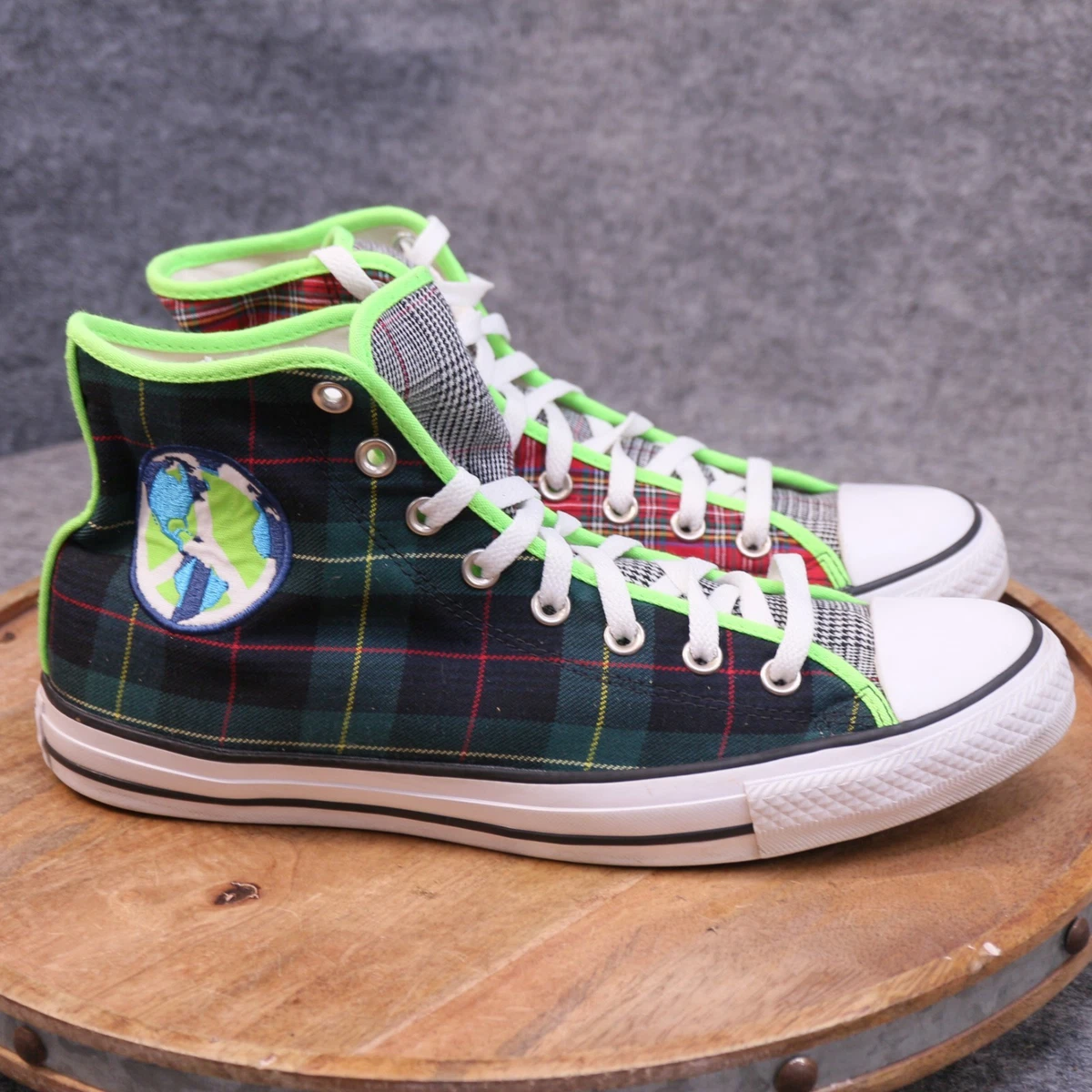 Converse Chuck Taylor All Star High Plaid Pack - World Peace 