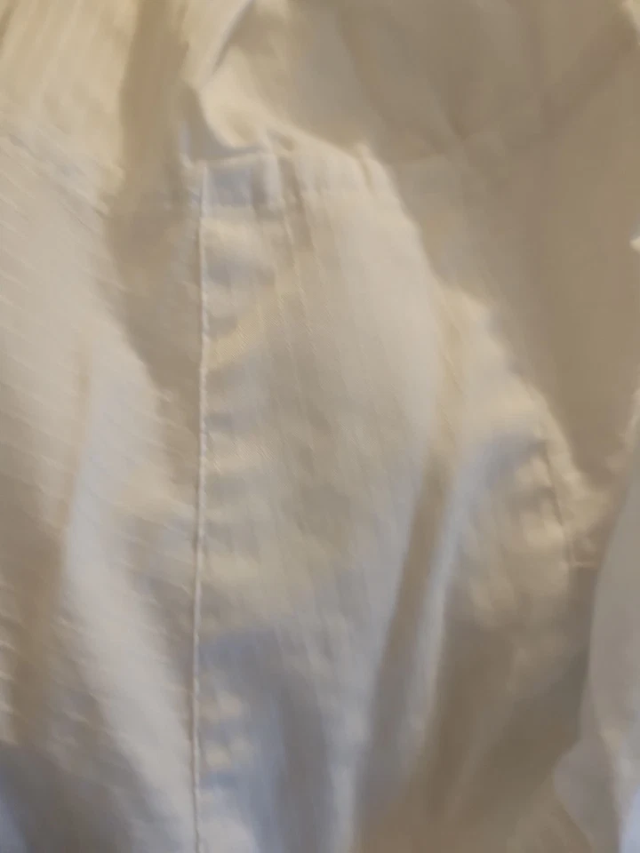 2 Men's Van Heusen BLUE & White 2  Button-Up Shirts Big Fit Men TALL - Image 2 of 4