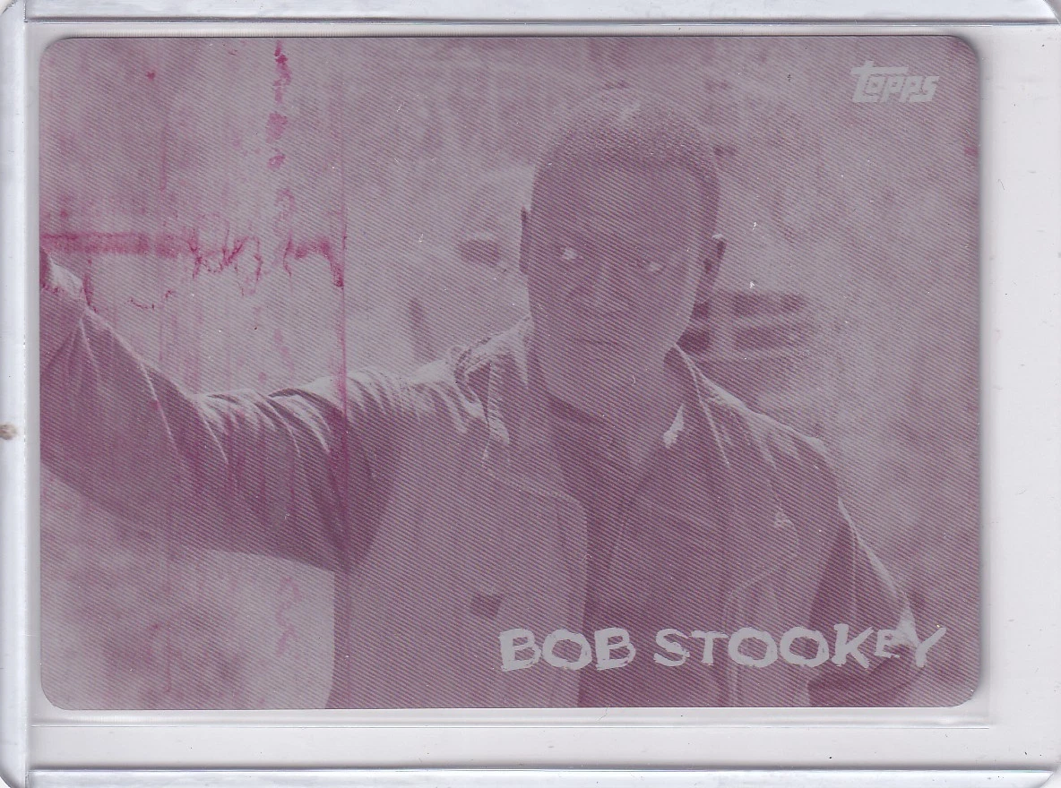 25+ The Walking Dead Collectable Trading Card Printing Plate for