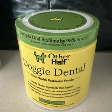 Other Half Doggie Dental Oral-Health Postbiotic Powder 1.8 oz. Expires 06/2027