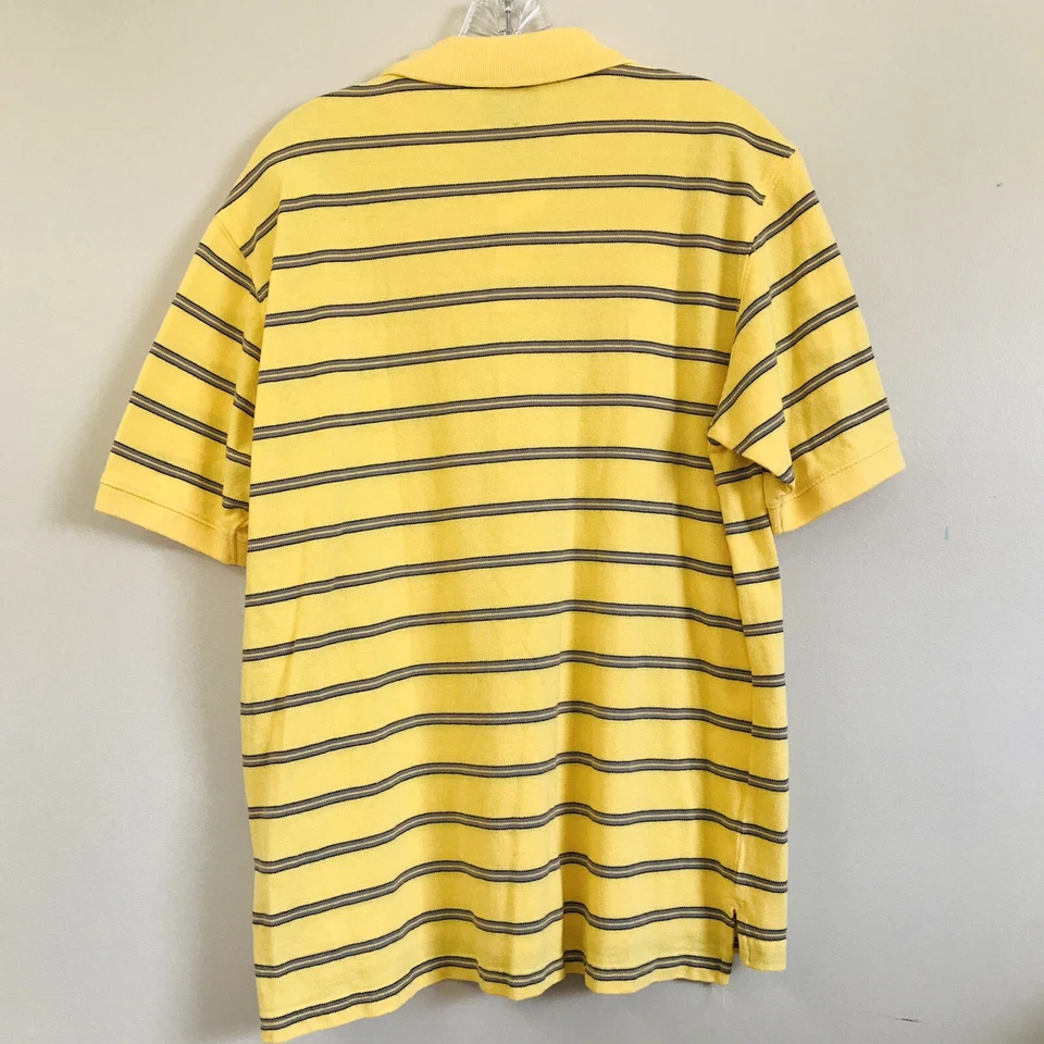 Lote de 2 Polo Champs Sports Hombre Talla L,1 Azul 1 Tira Amarilla Manga Corta Foto 4 de 4