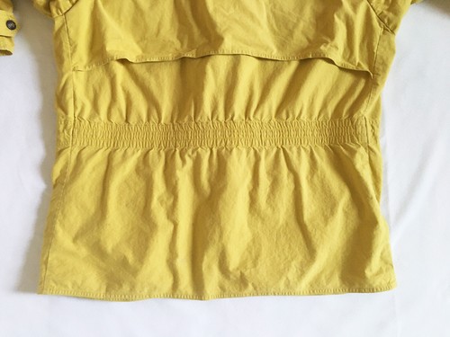 Smythe & Company, 90er Jahre Herren Gr. L, gelbe Baumwoll Canvas Jacke viele Taschen - Bild 7 von 10