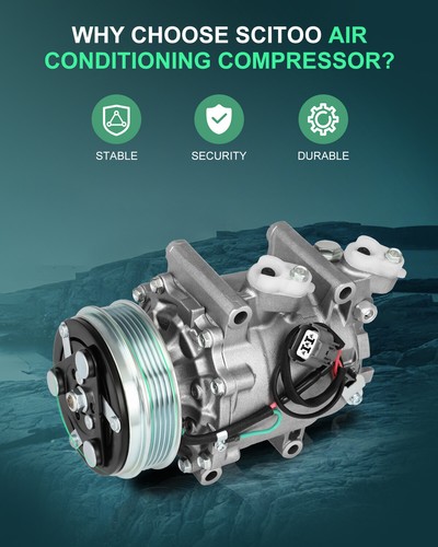 Fits 2009-2010 2011 2012 Honda Fit 1.5L CO 11312C A/C AC Compressor - Picture 1 of 6