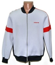 VINTAGE ADIDAS VENTEX 1980'S GRAY FOOTBALL JACKET SIZE S ADULT