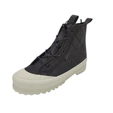 Superga 2644 ALPINA QUILTED NYLON Women's Sneaker  Black Multi Size S7128XW NEW!