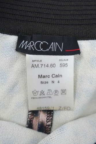 MARC CAIN Cheetah Leopard Animal Print SKIRT US Size 10/ N4 - Picture 6 of 6