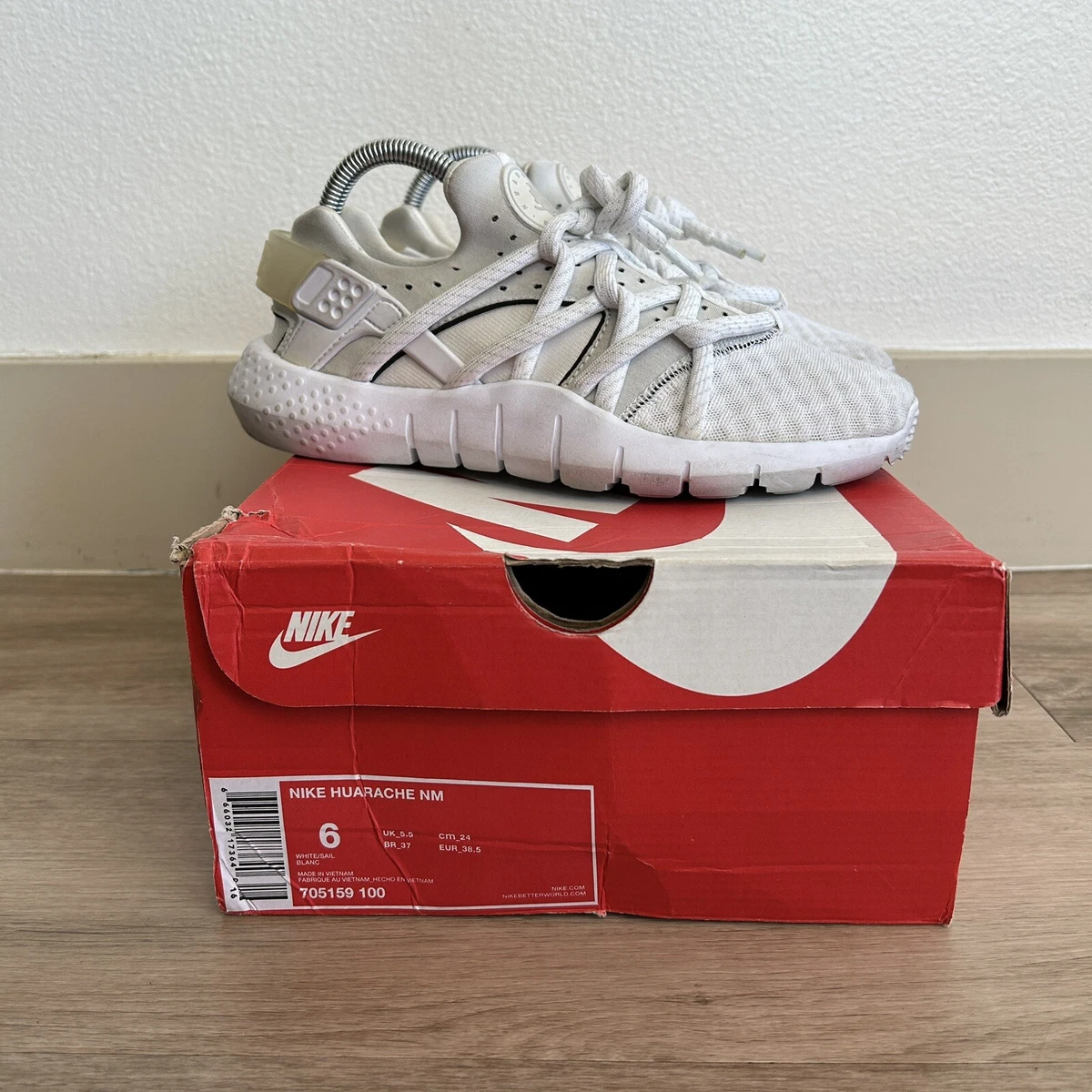 Nike huarache best sale nm white