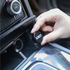 Car Interior Black EJECT Button Car Parts Cigarette Lighter Cover Accessories