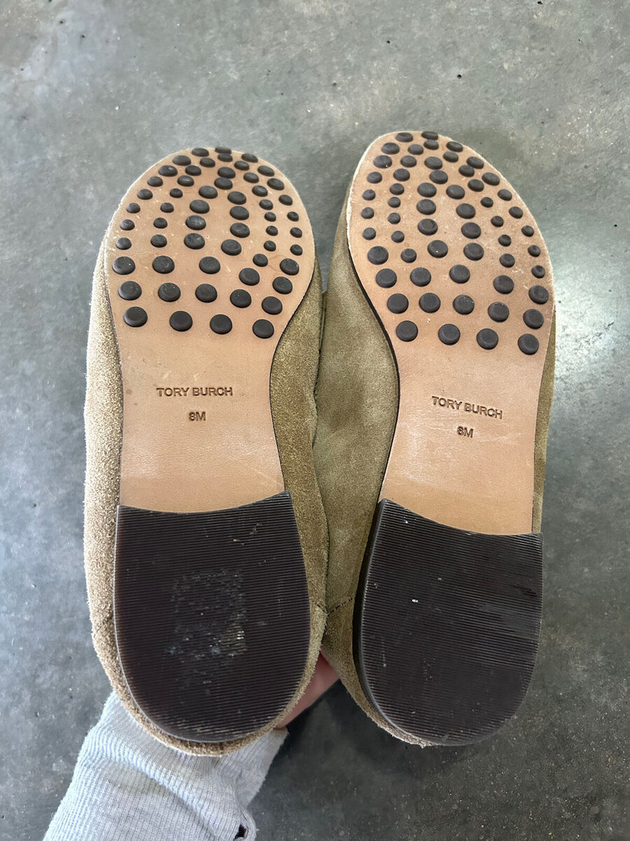 Tory Burch Ballet Loafer River Rock Size 8 87258 Driving Tory Burch Ballet Loafer River Rock Size 8 87258 Driving