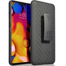 LG V40 ThinQ 6.4" (2018) Rome Tech Belt Clip Holster Phone Case, Cover