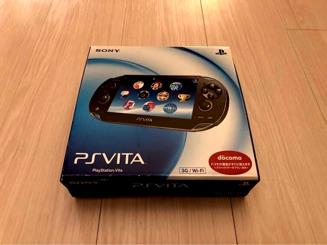 Sony PS Vita Limited Edition Handheld System Crystal Black PCH