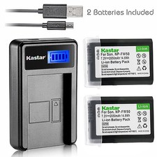 FW50 Battery LCD Charger for Sony Alpha7 a7 , 7R a7R , 7S a7S , a3000, a5000