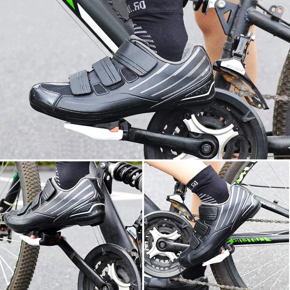 Juego de botines flotadores SPD-SL 0/2/6° para bicicleta de carretera tacos de pedal EE. UU. Foto 3 de 4