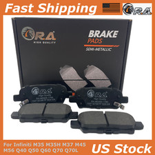 Rear Disc Brake Pads for Infiniti M35 M35H M37 M45 M56 Q40 Q50 Q60 Q70 Q70L