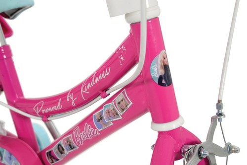 Stabilizzatori Bicicletta Barbie Ragazze 14" Bicicletta Ruota Regolabili Esterno - Foto 7 di 11