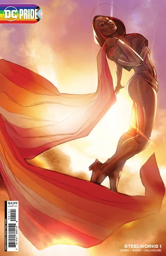 STEELWORKS #1 SWABY PRIDE VAR  DC  COMICS STOCK IMG 2023