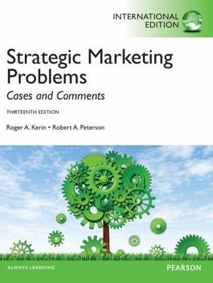 Strategic Marketing Problems International Edition [Paperback] [Jan 01, 2012]...