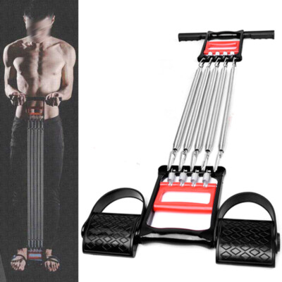 3 in 1 Home Fitness Equipment Hand Grip Strengthener Black Silver Red 5 Springs