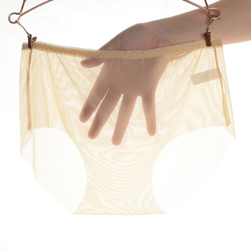 Sexy Briefs Vintage Style Completely Sheer Transparent Panties Retro Knickers # - Picture 20 of 22