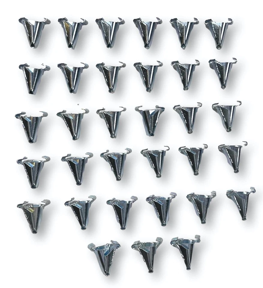 55 56 57 Chevy Nomad Juego de clips de barra de puerta trasera 1955 1956 1957 Chevrolet Nuevo Foto 4 de 4