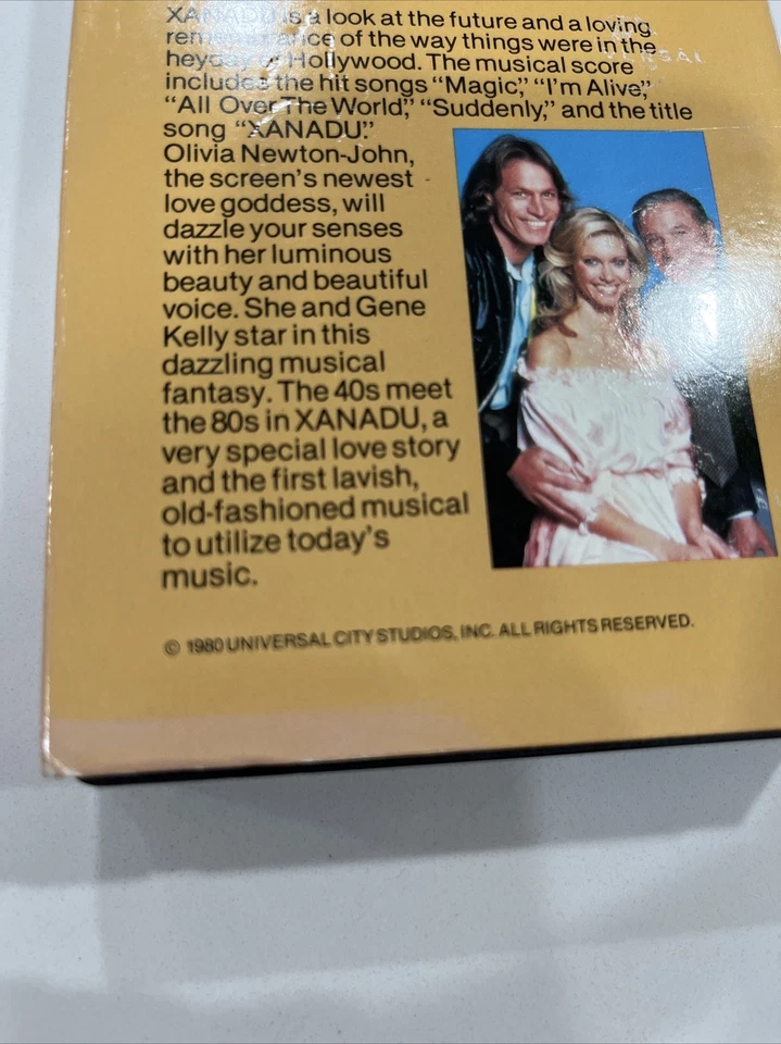 Xanadu (VHS, 1994) Olivia Newton-John Gene Kelly Foto 3 de 4